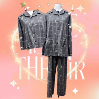🌷蕾妮塔塔 2024秋冬新品/ 全系列精品( 38262 ) TOBE男仕精梳棉長袖成套睡衣（L.XL）