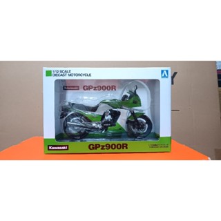 1/12 青島社 KAWASAKI GPZ900R 摩托車 重機模型
