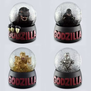 《LL ART》 現貨 保證正版 日本進口 限定款 哥吉拉水晶球 亮粉 GODZILLA 禮物 擺件