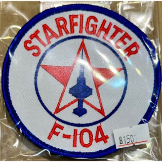 F-104 STARFIGHTER PATCH 臂章 ARM-F104SF