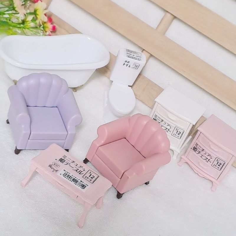 代買代購 日本商品 微型小物-北歐系列傢俱／微型擺飾／微型馬桶／微型浴缸