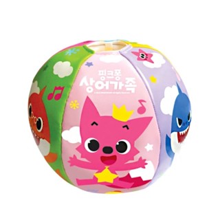 韓國代購🇰🇷現貨 Babyshark鯊魚寶寶 pinkfong 碰碰狐 鯊魚家族 玩具球 音樂球