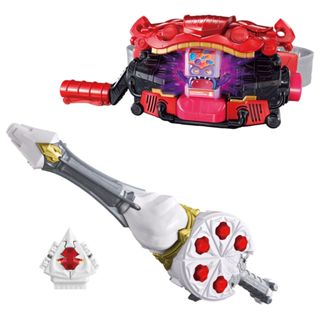 (BANDAI)代理版 特攝 變身器 配件 假面騎士GAVV DX變身腰帶&鮮奶油特別NARIKIRI套組 (酷比樂)