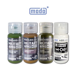 【modo摩多製造所】 NEO 東南亞迷彩套色/30ML/4色/模型漆｜官方賣場