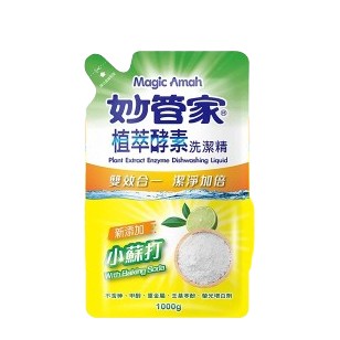 【妙管家】植萃酵素洗潔精補充包1000g