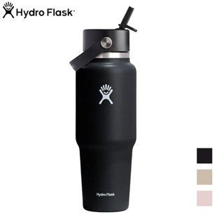 【Hydro Flask 美國】32oz 寬口提環吸管隨行杯 多色 保溫瓶 HFWT32BFS HFWT32CFS