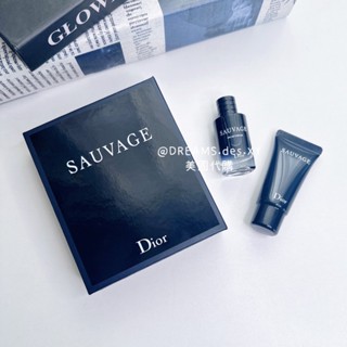 現貨👼🏻DIOR 迪奧 SAUVAGE 曠野之心套組 (淡香精10ml + 沐浴膠20ml) 香氛禮盒組 男性香水 旅行