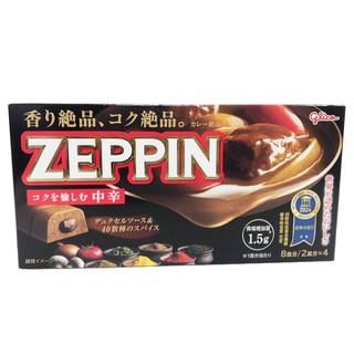 glico格力高 ZEPPIN 絕品咖哩塊-中辛 175g【Donki日本唐吉訶德】