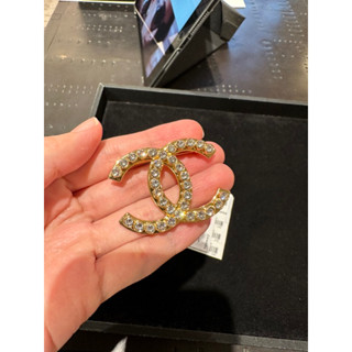 【現貨】 Chanel 胸針 經典款雙C logo全新