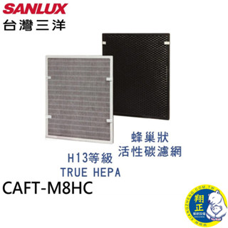 SANLUX 臺灣三洋 空氣清淨機 ABC-M8 濾網配件CAFT-M8HC