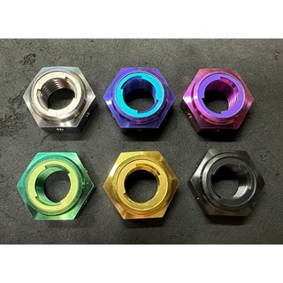 Ti6Al4V鈦合金後輪芯防滑金屬鈦夾片螺母 勁戰六代/水冷BWS/Nmax/Force/Smax/DRG/JET