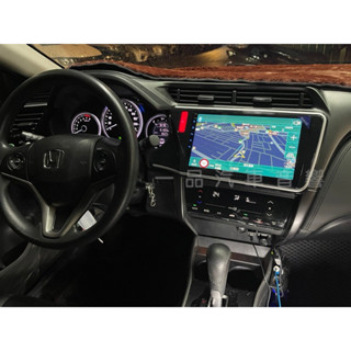 本田 HONDA CITY專用10吋QLED螢幕安卓機 8核心 CarPlay 正版導航 網路電視 臺灣公司貨