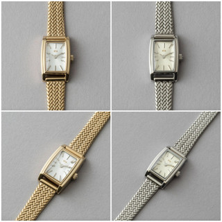 [日本直購] ete Diamond Mesh Belt Watch 鑽石網帶 手錶 890570 890571