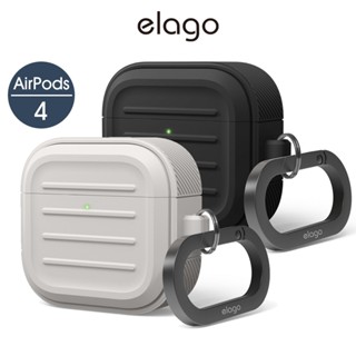 <elago>AirPods 4 Armor軍規防摔耳機殼 臺灣現貨 原廠正品