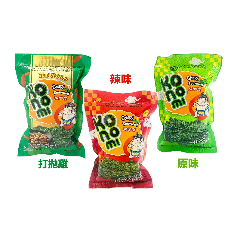 🇹🇭 泰國 KO NO MI 相撲手 原味 辣味 打拋雞 脆紫菜