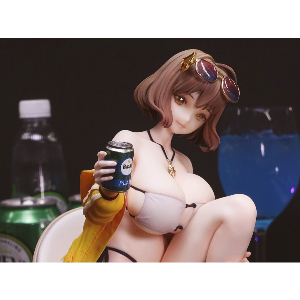 阿YO玩具社_現貨 全新 GK 人形白模 (W_5022) 阿妮斯 泳裝 閃耀夏日 勝利女神 妮姬 未完成品