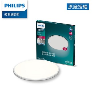Philips 飛利浦 SuperSlim 超薄超高流明 36W 5300lm 調光吸頂燈 自然光 (PA017)