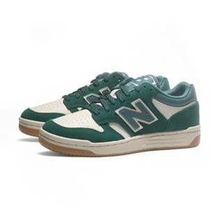 NEW BALANCE 休閒鞋 NB 480 奶油綠 麂皮 復古鞋 女 BB480LPA