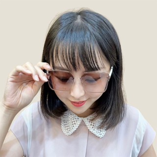 K&J 閃亮服飾 太陽眼鏡白色鏡架 墨鏡 方框 時尚太陽眼鏡 時尚好搭配