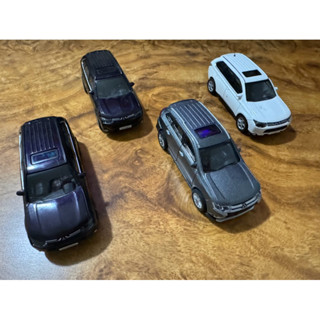 (4臺合售，2臺有瑕疵） 1/43 Mitsubishi Outlander 三菱 模型車 迴力車