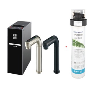 【NEXWATER 諾得】廚下型三溫加熱器淨水器組 NEX-35BN/BK+BW100A