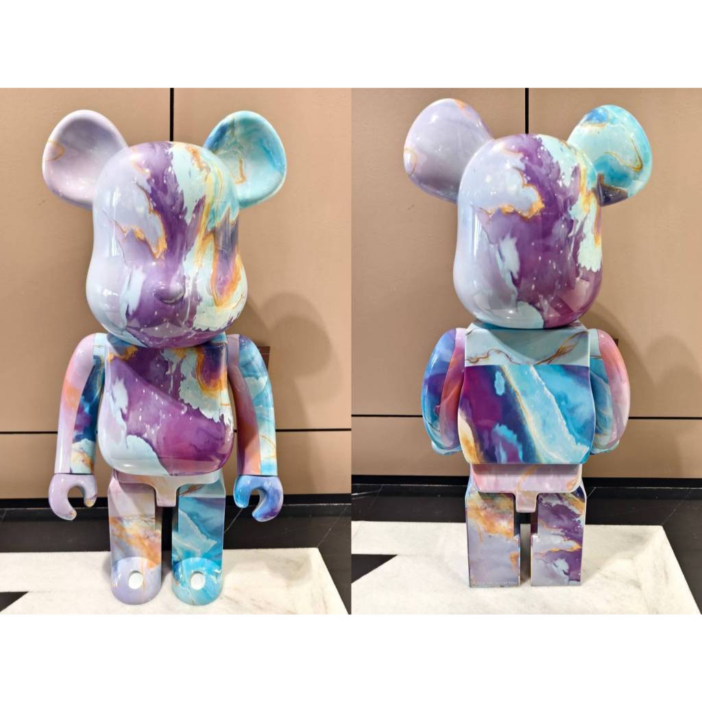 雲彩大理石 1000% BE@RBRICK Marble 1000％ -01