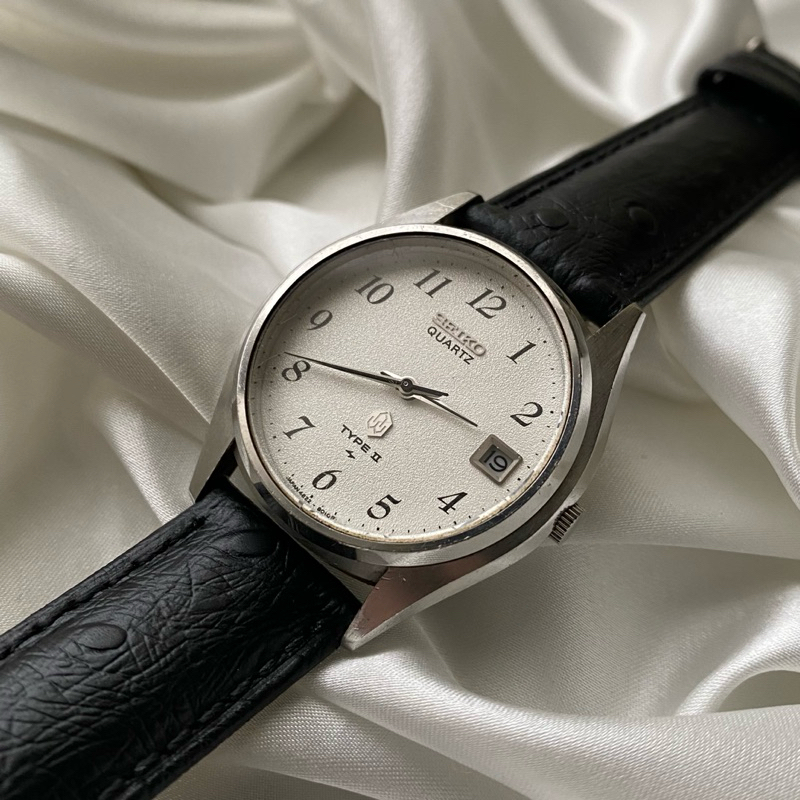 SEIKO VINTAGE 精工 古董錶 古董 古董表 石英錶 石英 quartz 雪花 雪花面 type 2 GS