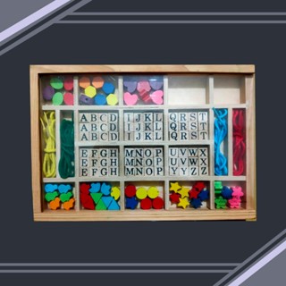 二手玩具 - 木製DIY兒童串珠玩具
