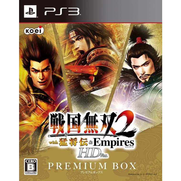 【鹹魚電玩】戰國無雙 2 with 猛將傳 ＆ 帝王傳 HD 電腦日文版
