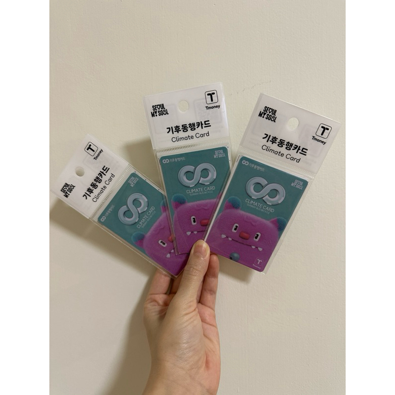 現貨 全新 🇰🇷韓國首爾氣候同行卡