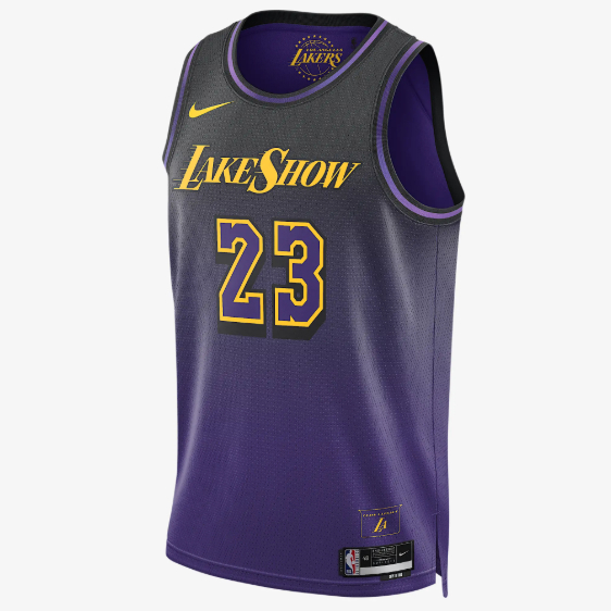 NIKE LAL MNK DF SWGMN JSY CE 24男NBA籃球背心FQ4346504 Sneakers542