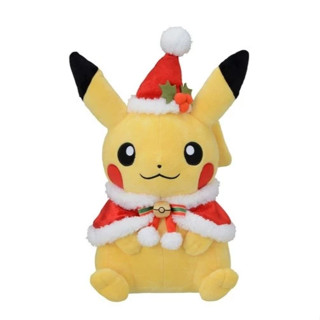(有現貨)Pokemon 皮卡丘 聖誕節玩偶 (尺寸 35.5×26×19:cm)