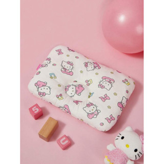 現貨➕天天出貨🚚HELLO KITTY 印花柔軟棉質嬰兒枕頭 定位枕