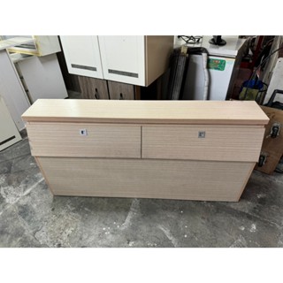 【非凡二手傢俱】白橡色雙人5尺床頭收納箱*寢具*床頭櫃*床頭箱*雙人床頭箱*5尺床頭箱