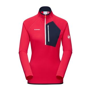 【Mammut 長毛象】Aenergy Light ML 保暖長袖半拉鍊排汗衣 1014-05510 女