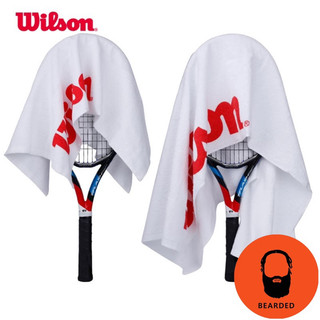 【 🇺🇸大鬍子美國襪子選品 】WILSON - COURT/SPORT TOWEL經典品牌印花設計系列運動小/大毛巾