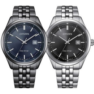 CITIZEN 星辰 GENT'S 光動能 簡約三針手錶 41MM (BM7567-50L/BM7560-59E)