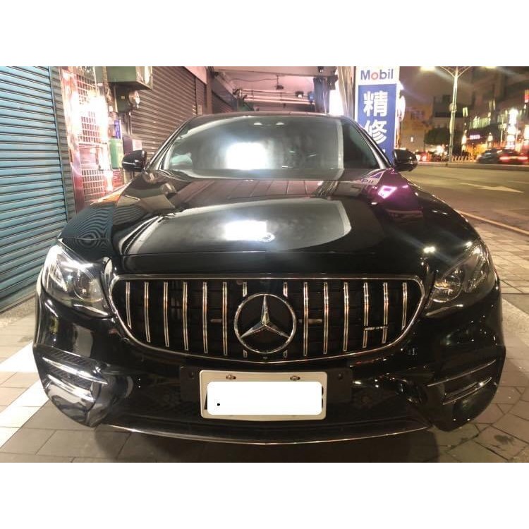 賓士 Benz W213 鍍鉻銀霧燈風刀 E250鍍鉻前風刀 E43前鍍鉻風刀 E300前風刀 S213前風刀