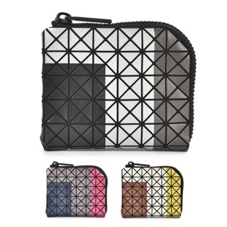 ISSEY MIYAKE三宅一生BAO BAO撞色霧面5x6拉鍊零錢包(任選)390660｜GoBrand購名牌
