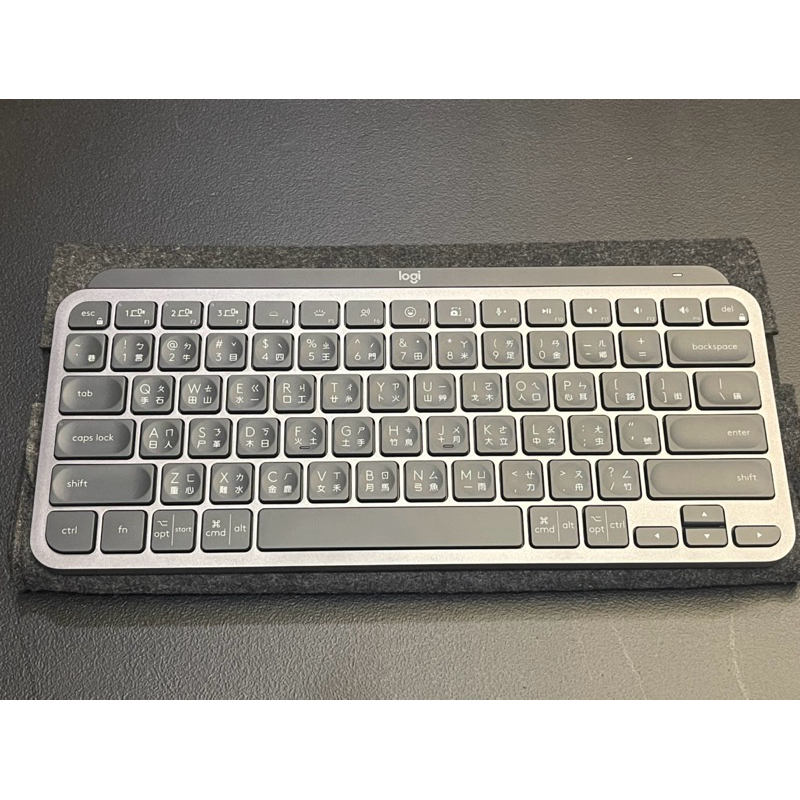 Logitech MX Keys Mini 無線鍵盤（石墨灰）【二手】