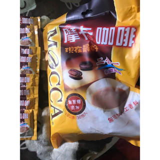 摩卡咖啡MOCCA／醇濃二合一咖啡☕️/10公克／30包入$126元要上漲📈了