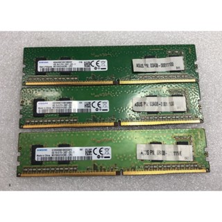 【吳'r】三星 DDR4 2400 4G 單面顆粒 桌上型電腦記憶體單支$100