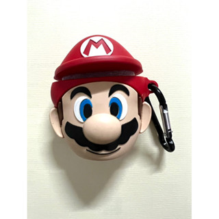 特價出清-現貨-AirPods1/2代矽膠造型殼 瑪莉兄弟 鱷魚小餅乾