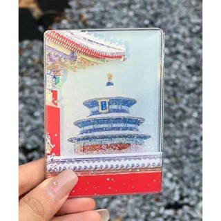 天壇飄雪冰箱貼 故宮文創 簡易包裝，無禮盒