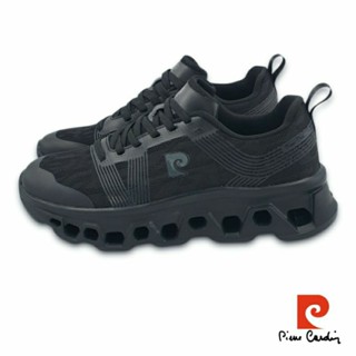 【MEI LAN】皮爾卡登 Pierre Cardin (男) 冠軍彈力 運動鞋 透氣 緩震 Q彈 7867 黑另有白色