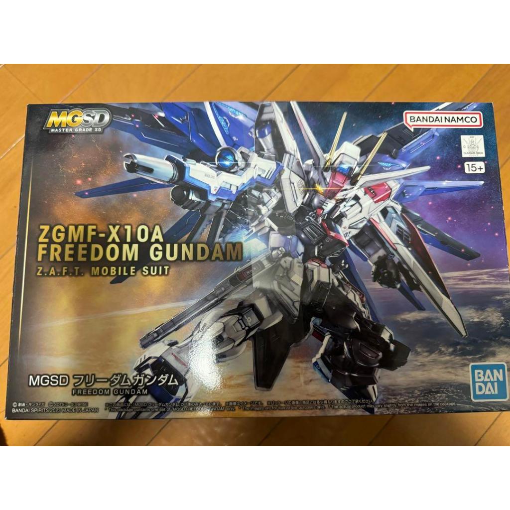 代理版 萬代 鋼彈SEED MGSD SD鋼彈 自由鋼彈 自由 Freedom