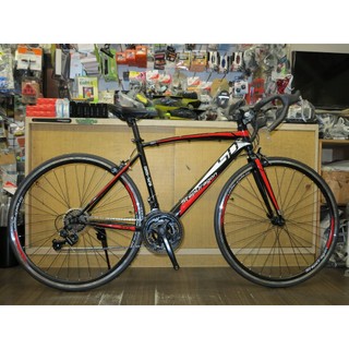 【冠鑫自行車】史特龍 StepDragon SRS-520 SHIMANO 21速 700C 彎把 公路車 黑/紅 高雄