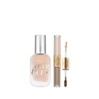 MKUP 美咖【新品上市】絕對遮瑕持久粉底液SPF34★★★+精修輪廓高光修容液｜MKUP美咖官方旗艦館