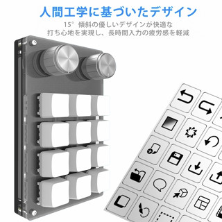 MAC ADOBE Photoshop PS AI illustrator 設計師鍵盤 自定義單手 修圖 剪輯電繪圖鍵盤
