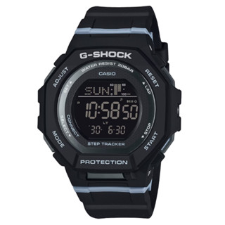 【CASIO 卡西歐】G-SHOCK 自然色調 步數測量 藍芽 時尚黑 運動休閒系列 GMD-B300-1 43.8mm